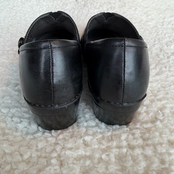 Dansko Solstice Women’s Leather Mary Jane Comfort Clogs Black EU 41 - Picture 5 of 8
